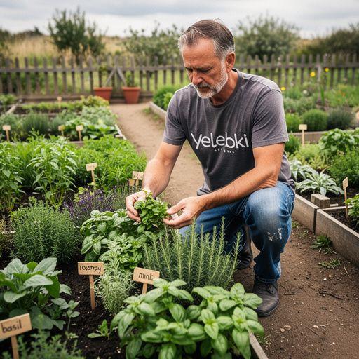 Umirujuća šalica čaja s cvjetovima lavande u pozadini prirodnog krajolika.
