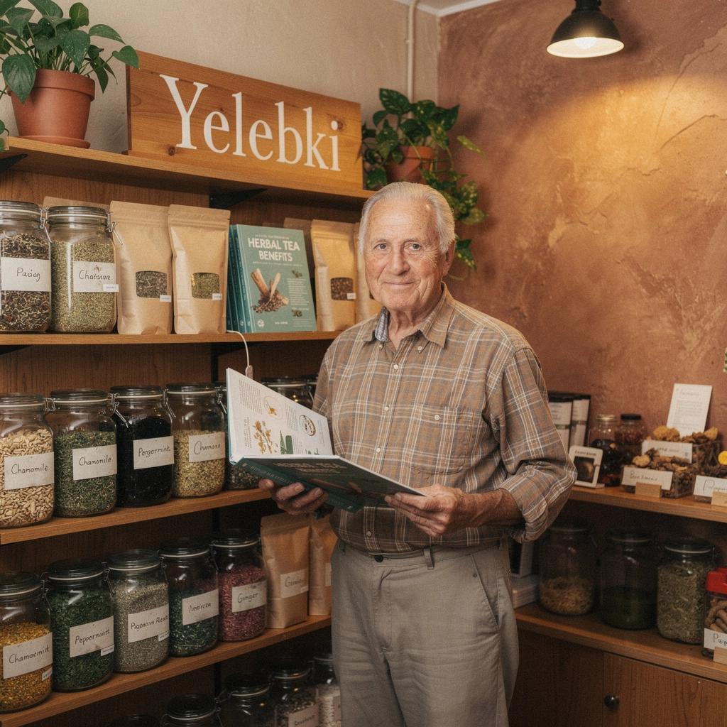 Ruke koje drže šalicu čaja s mirisnim biljem uz opuštajuću atmosferu.